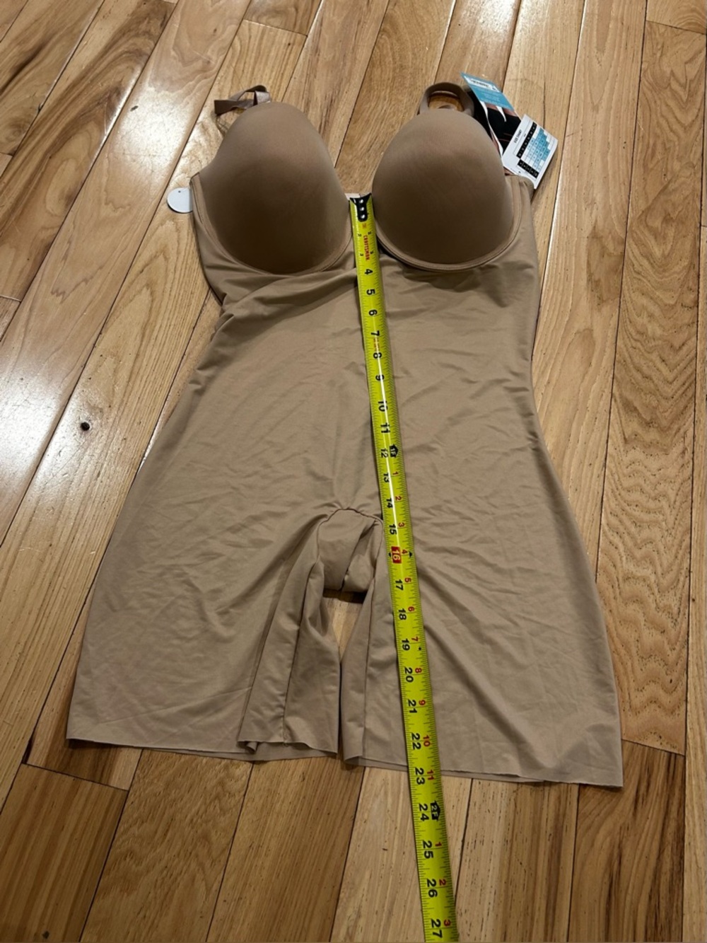 NWT Spanx Strapless Cupped Shaping Bodysuit - Neutral Beige - Women’s Size 1X - Picture 7 of 7